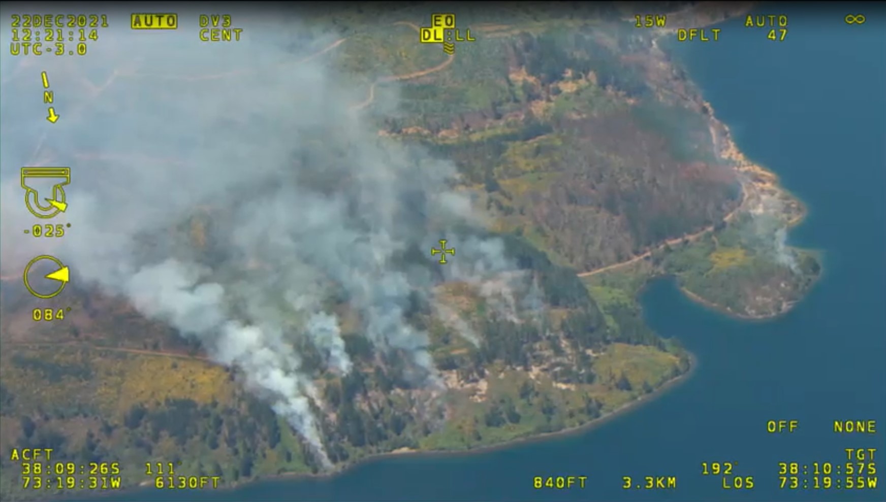 Las devastadoras imágenes que dejan incendios en el sur de Chile: Acusan intencionalidad tras los siniestros