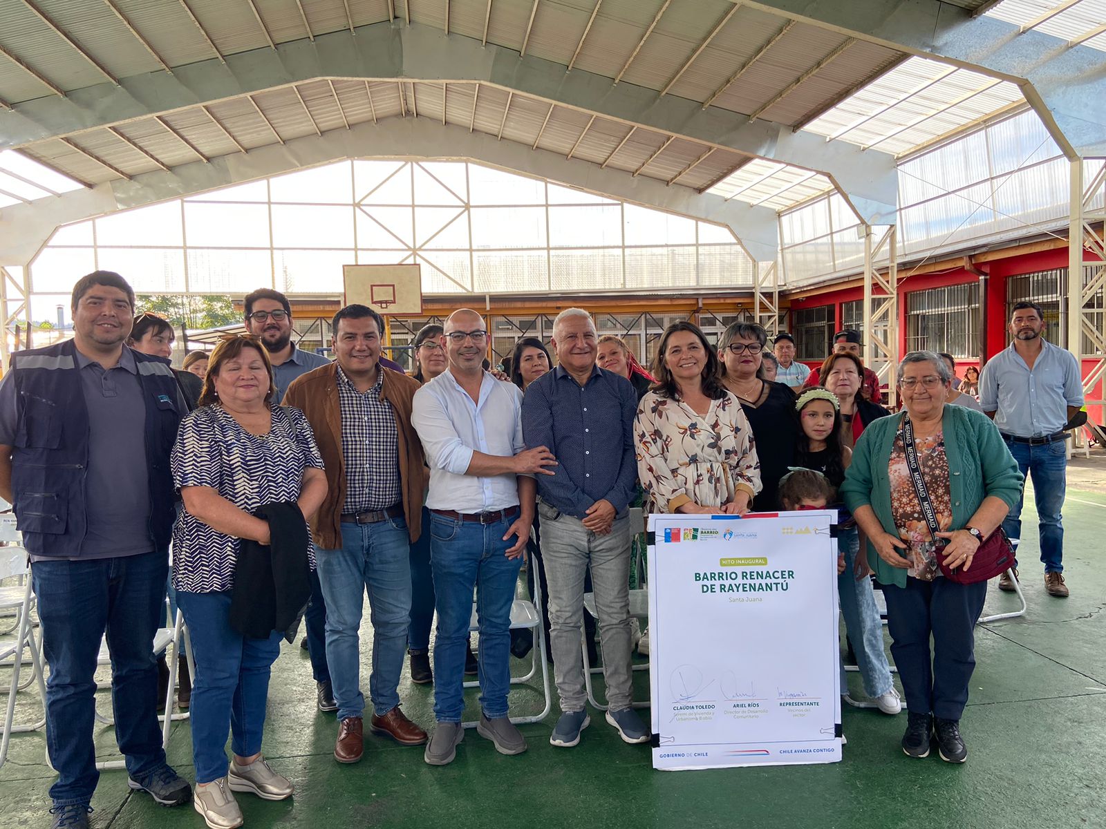 Con dos grandes anuncios Quiero mi Barrio celebra su llegada a Santa Juana