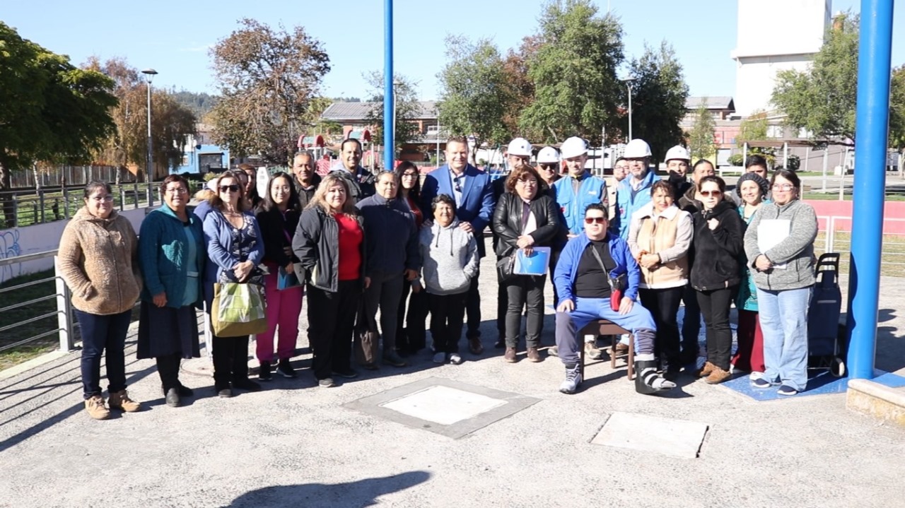 Avanzan trabajos de mejoramiento en planta elevadora de aguas del Barrio Chino de Lirquén