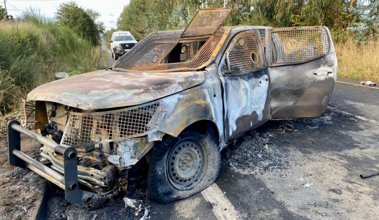 Patrulla recibió cuatro impactos balísticos e iba sin escolta militar: Lo que se sabe del triple asesinato en Antiquina