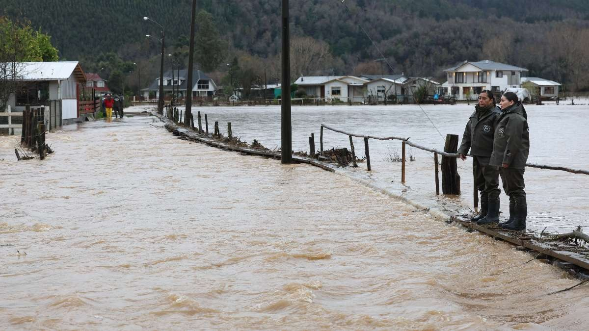 Decretan Alerta Roja por eventual desborde de ríos en Arauco y Curanilahue: solicitan evacuación