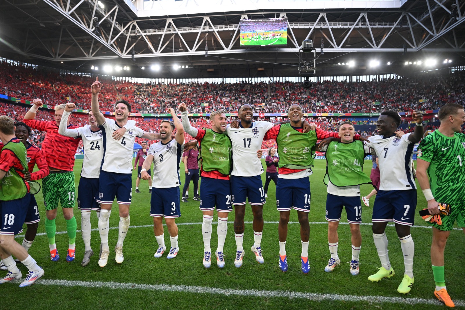 Inglaterra avanza a semifinales de la Euro tras victoria por penales ante Suiza