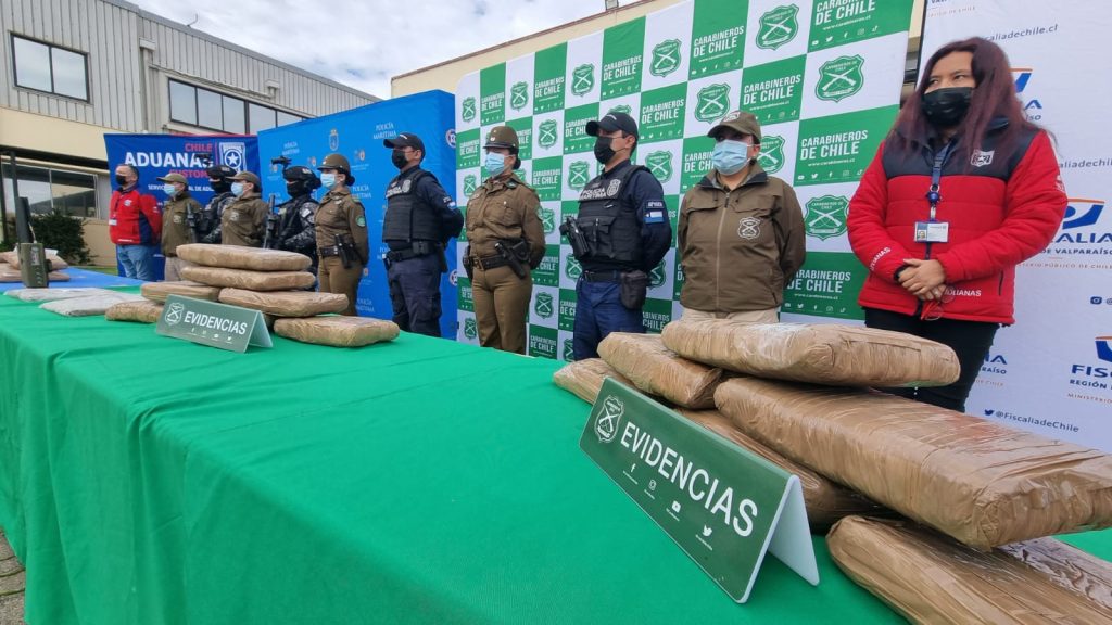 Operativo en el Biobío desmantela banda narcotraficante liderada por colombianos: hay 13 detenidos