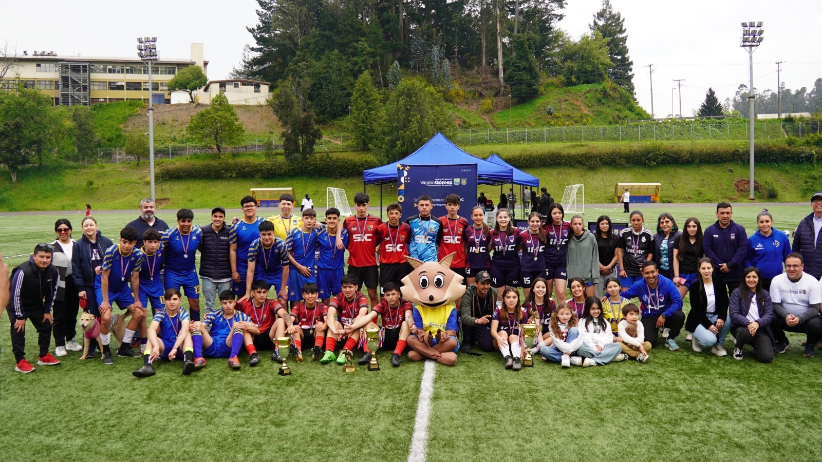 Medio centenar de colegios del Gran Concepción participaron del campeonato Interescolar Virginio Gómez