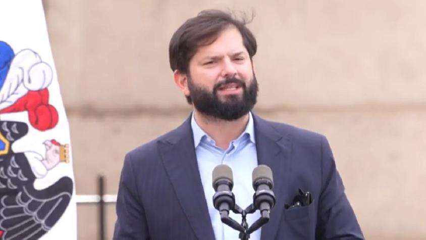 Las primeras palabras de Boric tras su denuncia: «Ya se ha referido muy claramente la vocera de Gobierno y mi abogado»
