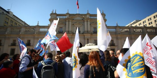 protesta por hugo morales