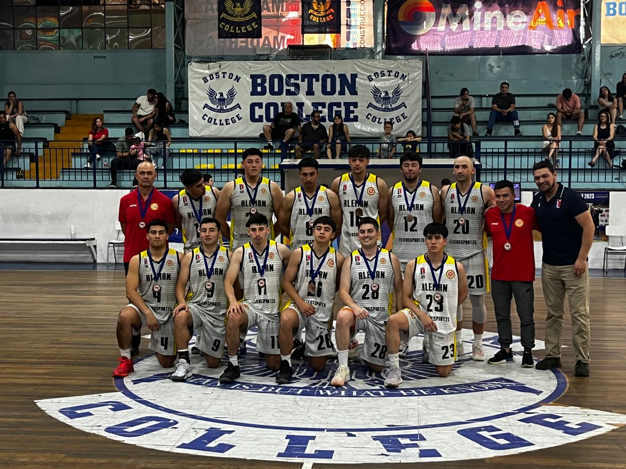 Básquetbol: Deportivo Alemán se subió al podio de Copa Chile y va por el de Liga Desarrollo