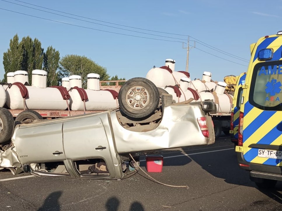 Conductor ebrio que causó la muerte de una pareja en Ruta del Itata será formalizado