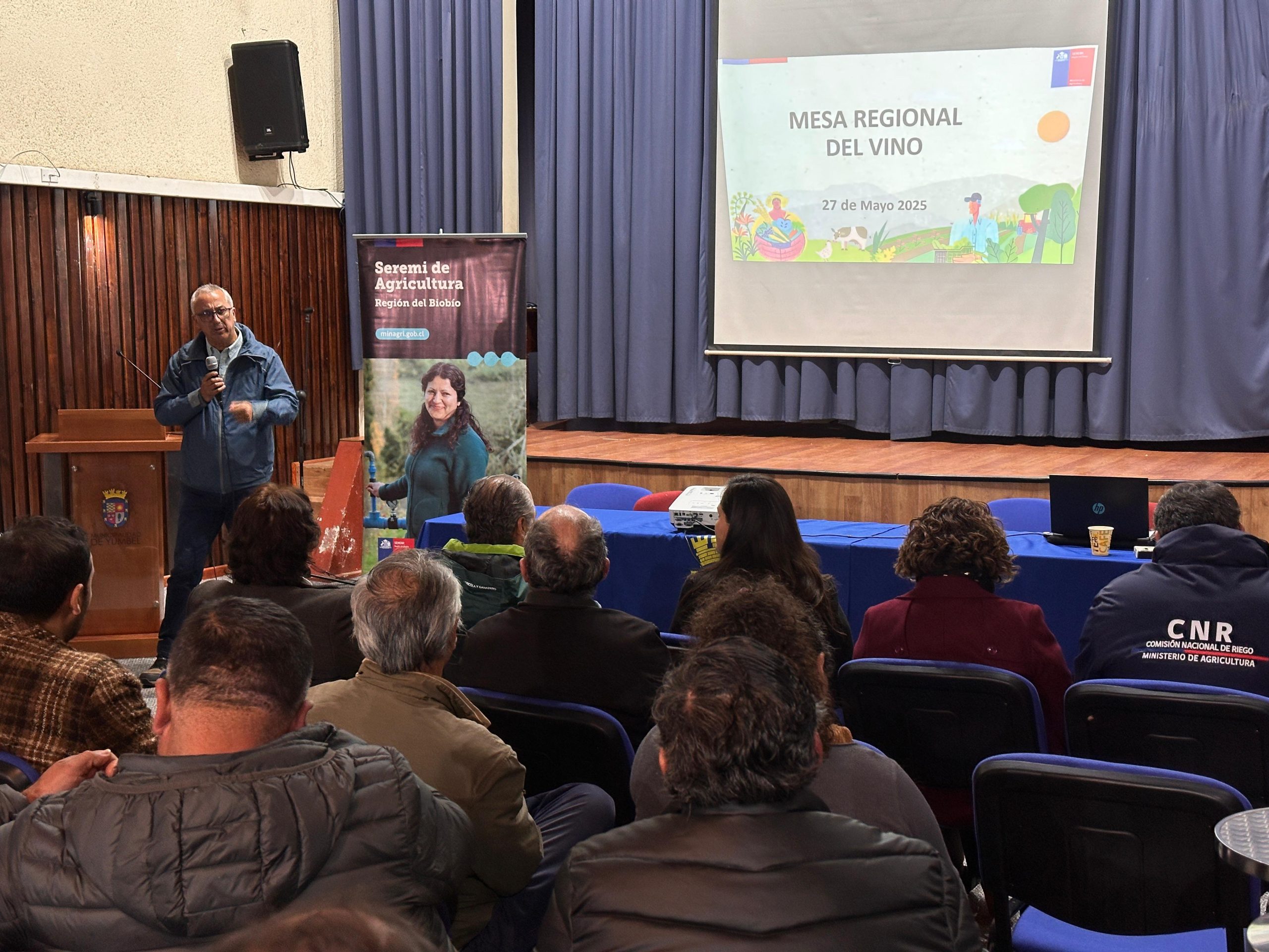 Mesa del regional Vino abordó medidas para apoyar trabajo de viñateros del Biobío