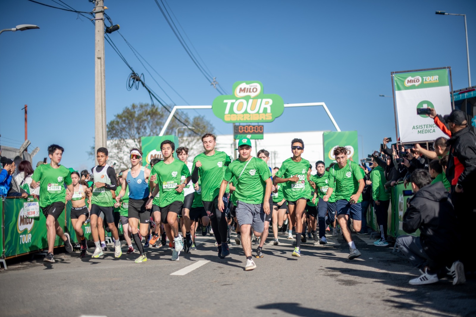 Corrida Milo se apoderó de las calles de Concepción con récord de participantes