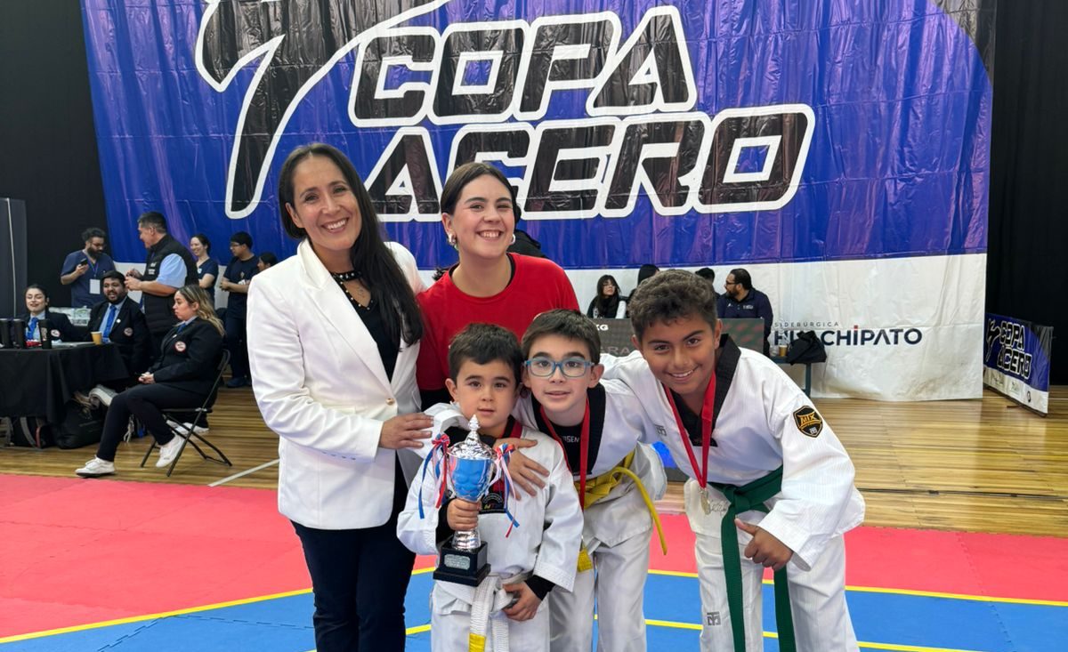 Taller de Taekwondo de Club Deportivo Alemán brilló en la Copa Acero