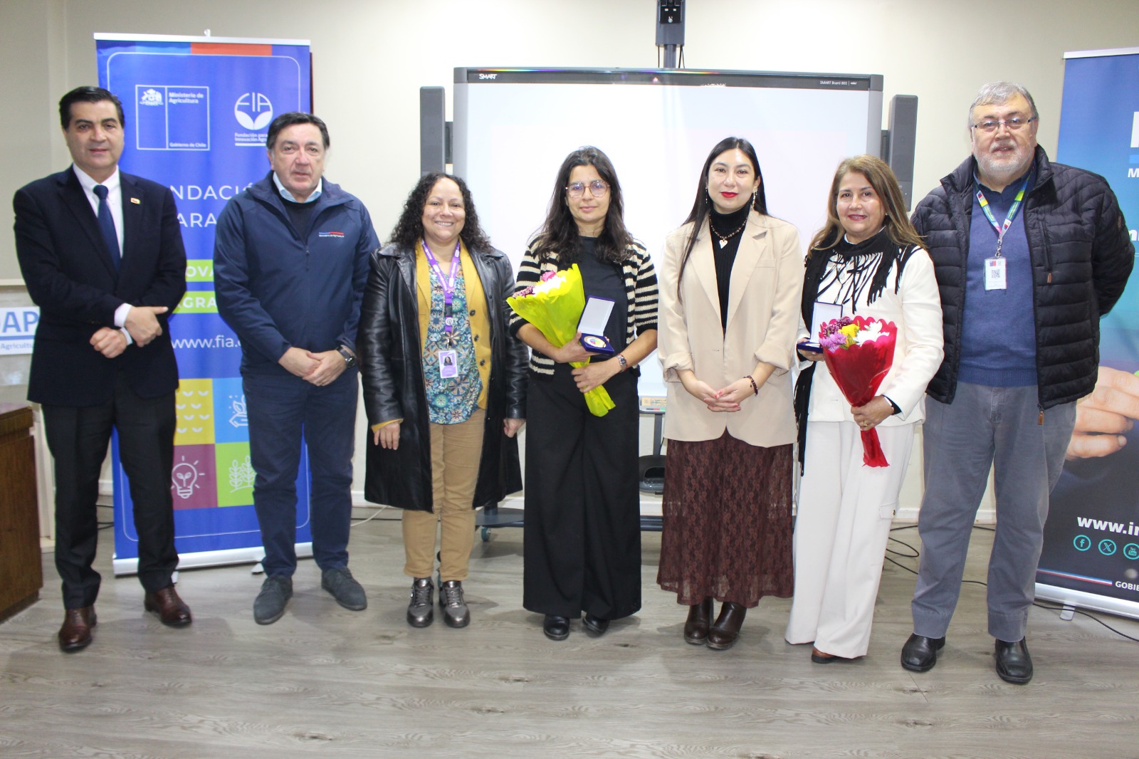 FIA reconoce a mujeres por su aporte a la innovación en la agricultura del Biobío